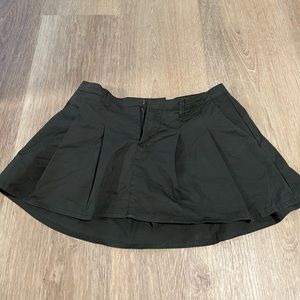 Pacsun dark green mini micro skirt size medium